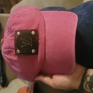 Upcycled baseball cap